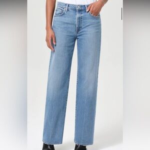 Agolde Light Blue Flare Jeans